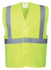 VEILIGHEIDSVEST PORTWEST C472 FLUOR