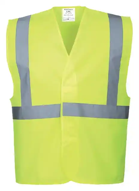 VEILIGHEIDSVEST PORTWEST C472 FLUOR