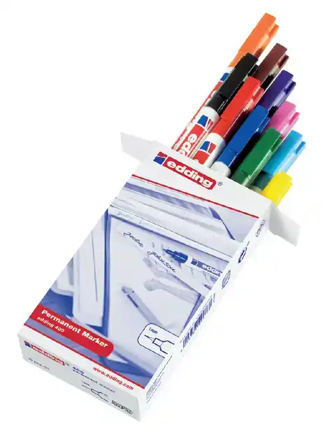 VILTSTIFT EDDING 400 ROND 1MM ASSORTI