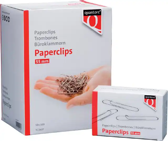 PAPERCLIP QUANTORE R50 55MM LANG