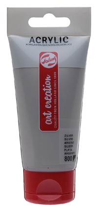 ACRYLVERF TAC 800 ZILVER TUBE 75ML