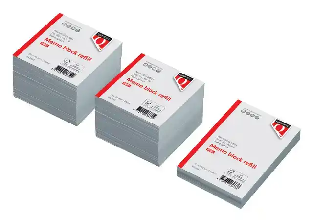 MEMOBLOK QUANTORE LOSBLADIG 90X90X90MM