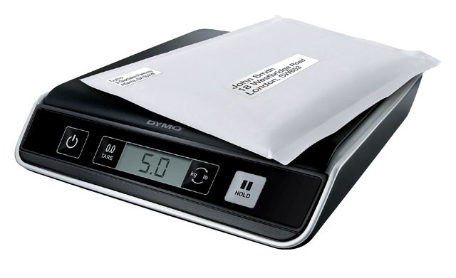 PAKKETWEGER DYMO M5 DIGITAAL TOT 5000GR