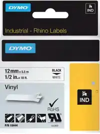 LABELTAPE DYMO RHINO INDUSTRIEEL VINYL