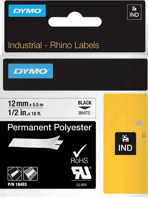 LABELTAPE DYMO RHINO INDUSTRIEEL