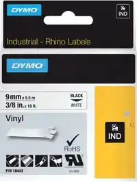LABELTAPE DYMO RHINO INDUSTRIEEL VINYL