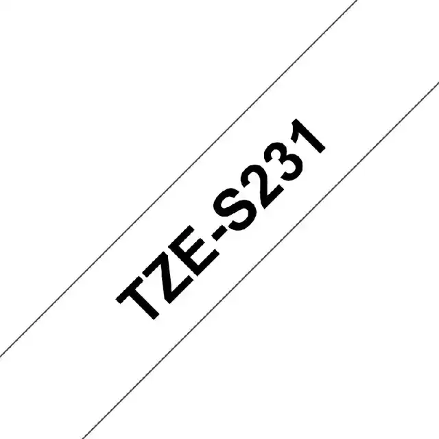 LABELTAPE BROTHER PTOUCH TZES231 12MM