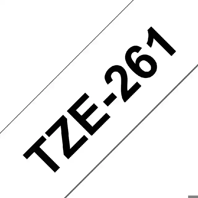 LABELTAPE BROTHER PTOUCH TZE261 36MM