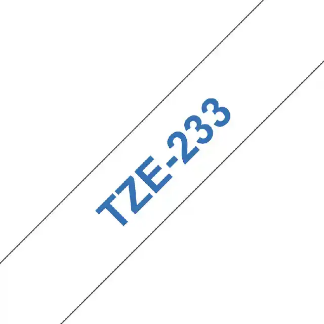 LABELTAPE BROTHER PTOUCH TZE233 12MM