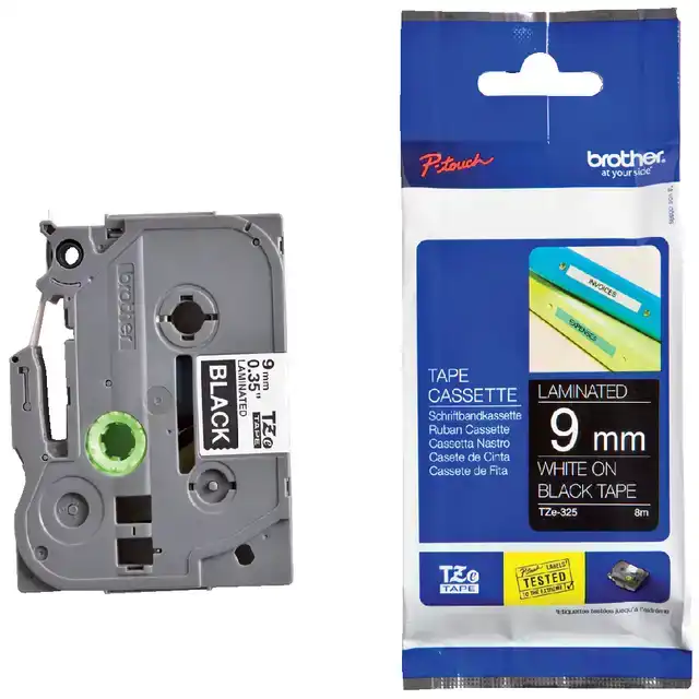 LABELTAPE BROTHER PTOUCH TZE325 9MM