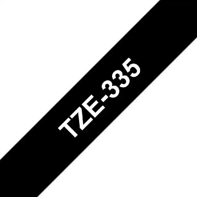 LABELTAPE BROTHER PTOUCH TZE335 12MM