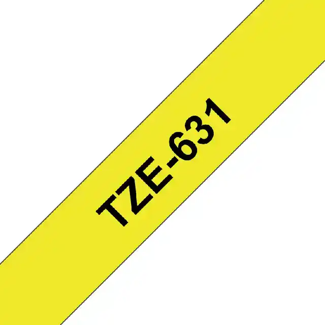 LABELTAPE BROTHER PTOUCH TZE631 12MM