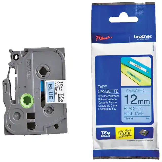 LABELTAPE BROTHER PTOUCH TZE531 12MM