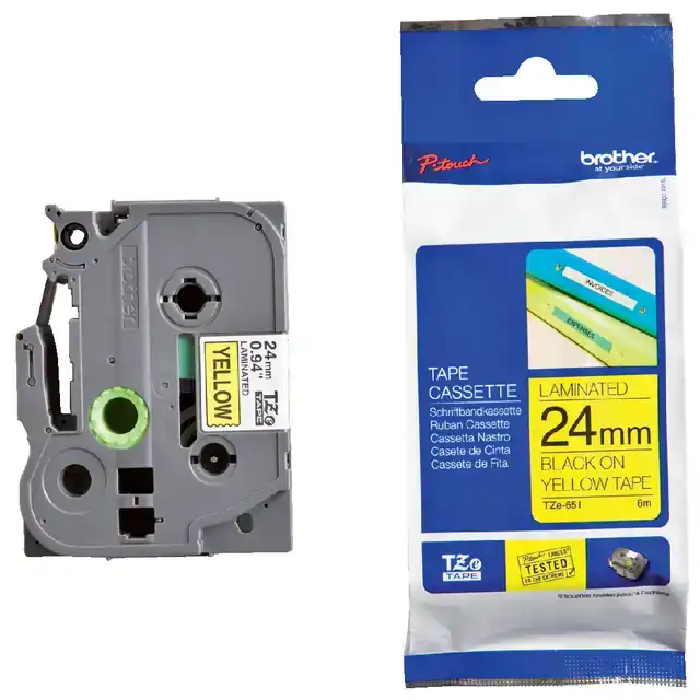 LABELTAPE BROTHER PTOUCH TZE651 24MM