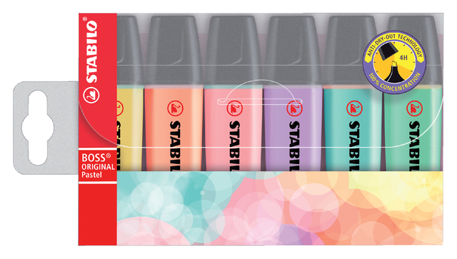 MARKEERSTIFT STABILO BOSS 70/6 6ST