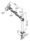 MONITORARM NEOMOUNTS D935 10 30 INCH