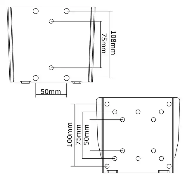 MONITOR WANDSTEUN NEOMOUNTS W25 10 30
