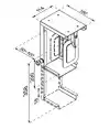 CPU HOUDER NEOMOUNTS D075 10KG ZWART