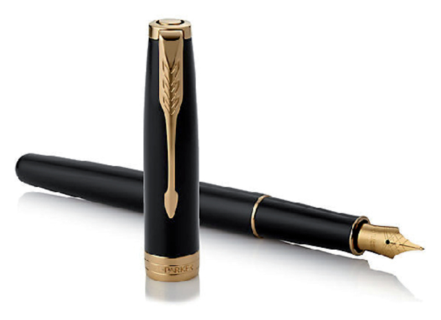 VULPEN PARKER SONNET GT M LAK ZWART