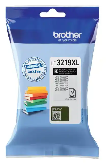 INKTCARTRIDGE BROTHER LC-3219XLBK ZWART