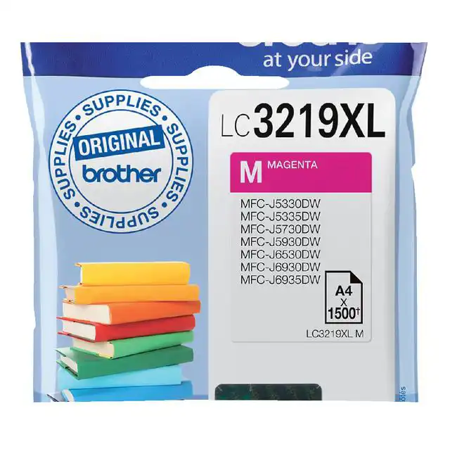 INKTCARTRIDGE BROTHER LC-3219XLM ROOD