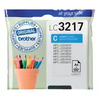 INKTCARTRIDGE BROTHER LC-3217C BLAUW