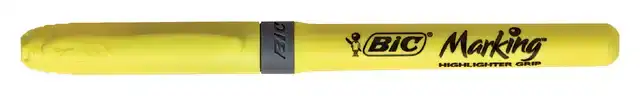 MARKEERSTIFT BIC BRITE LINER GRIP GEEL
