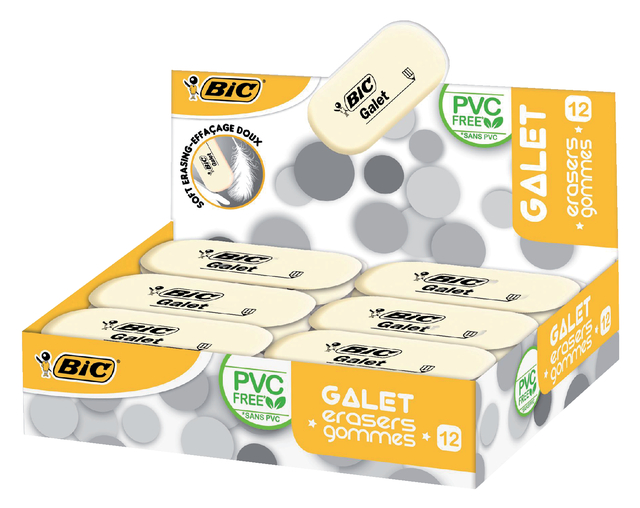 GUM BIC GALET PVC VRIJ
