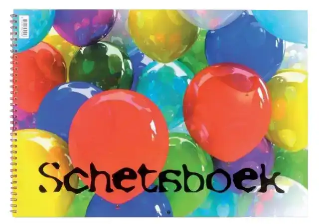 SCHETSBOEK PAPYRUS BALLON A5 120GR 20