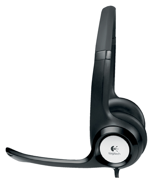 HEADSET LOGITECH H390 USB ZWART