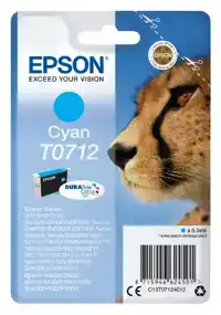 INKTCARTRIDGE EPSON T0712 BLAUW