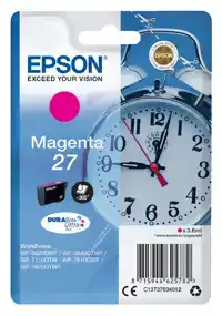 INKTCARTRIDGE EPSON 27 T2703 ROOD