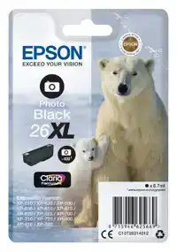 INKTCARTRIDGE EPSON 26XL T2631 FOTO