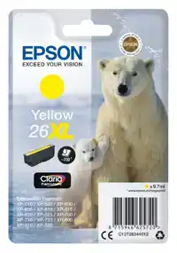 INKTCARTRIDGE EPSON 26XL T2634 GEEL