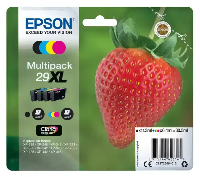 INKTCARTRIDGE EPSON 29XL T2996 ZWART +