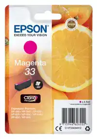 INKTCARTRIDGE EPSON 33 T3343 ROOD