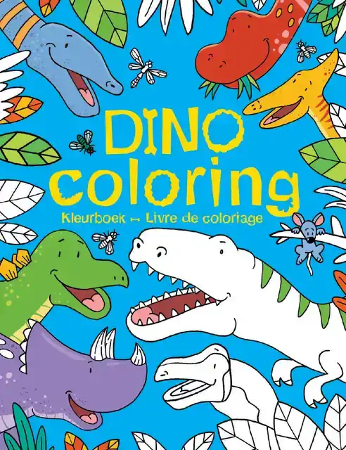 KLEURBOEK DELTAS DINO COLORING