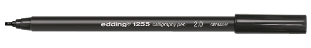 KALLIGRAFIEPEN EDDING 1255 2.0MM ZWART