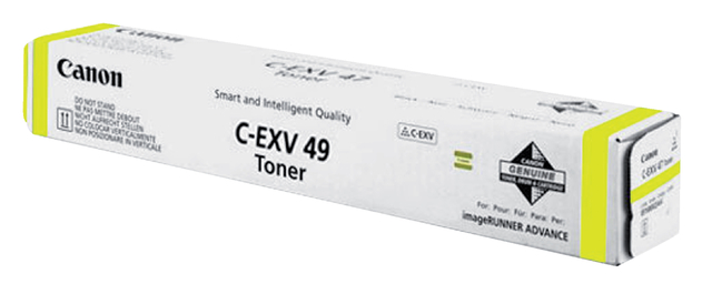 TONERCARTRIDGE CANON C-EXV 49 GEEL