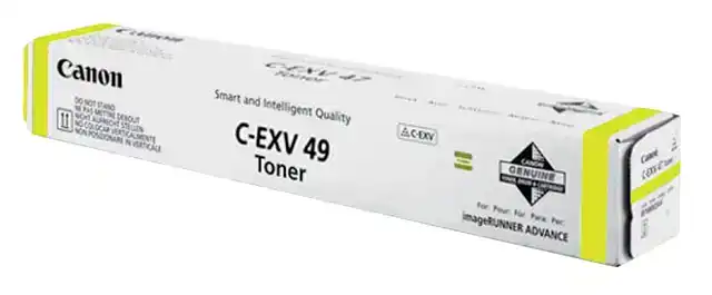 TONERCARTRIDGE CANON C-EXV 49 GEEL