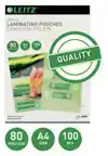 LAMINEERHOES LEITZ ILAM A4 2X80MICRON