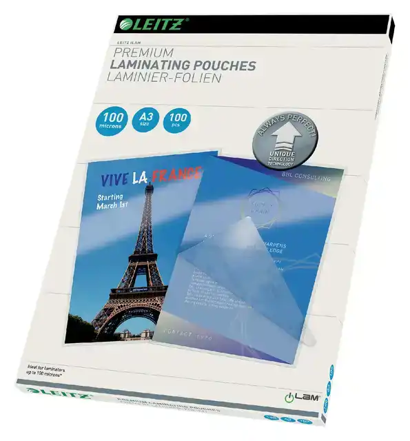LAMINEERHOES LEITZ ILAM A3 2X100MICRON