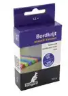 SCHOOLBORDKRIJT CALICO 12ST STOFVRIJ