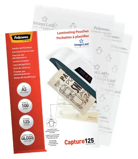 LAMINEERHOES FELLOWES A3 2X125MICRON