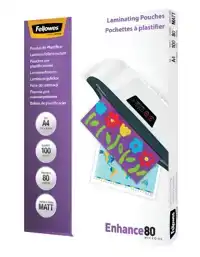 LAMINEERHOES FELLOWES A4 2X80MICRON MAT