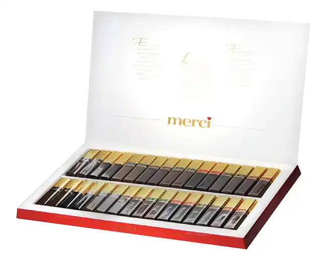 CHOCOLADE MERCI FINEST SELECTION 400GR