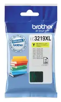 INKTCARTRIDGE BROTHER LC-3219XLY GEEL