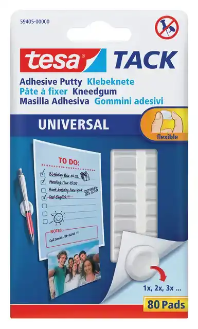 KNEEDGUM TESA TACK UNI ZELFKL 80 PADS