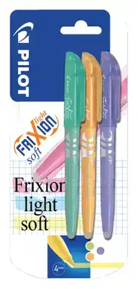 MARKEERSTIFT PILOT FRIXION SOFT ASSORTI