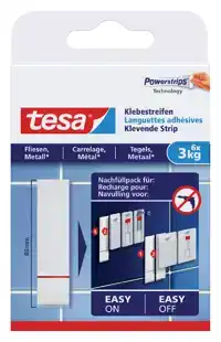 KLEEFSTRIPS TESA TEGELS EN METAAL 3KG